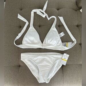 Michael Kors White Bikini Swimsuit NWT Sz XL